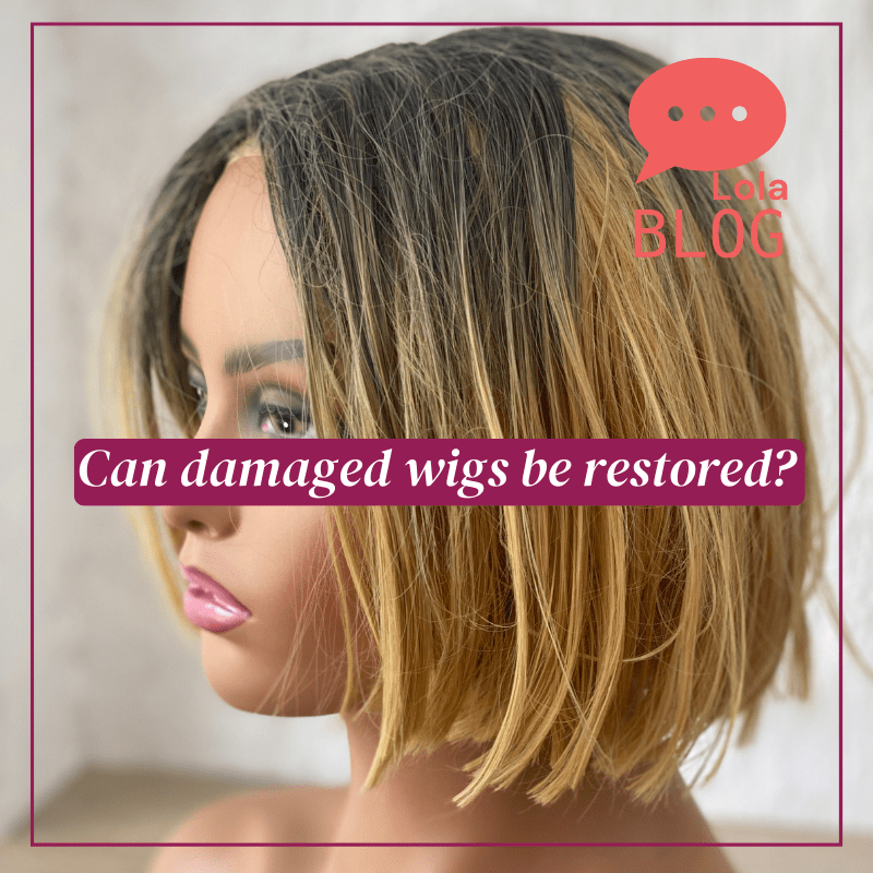 Can damaged wigs be restored