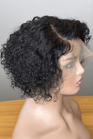 Short brazilian top lace front wigs