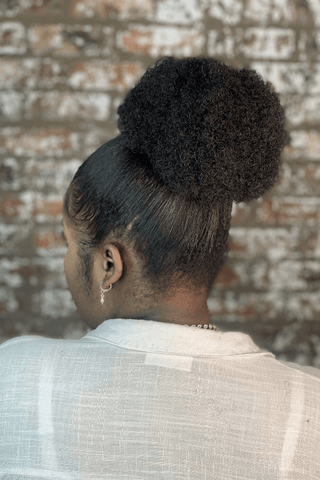 Medium Afro Curl Synthetic Hair Drawstring Pondo