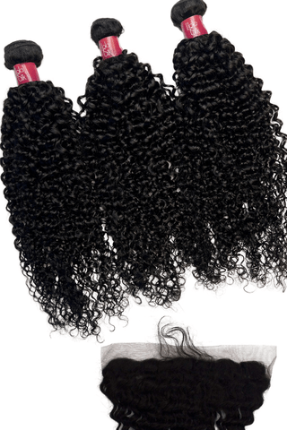 24inch Brazilian hair Bundles Kinky Curl