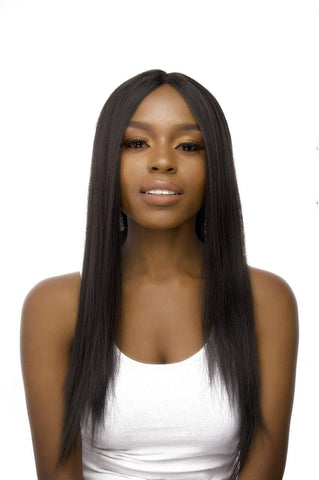 Combo: 13inch Synthetic Ombre Fringe + 26inch Synthetic Lace Front