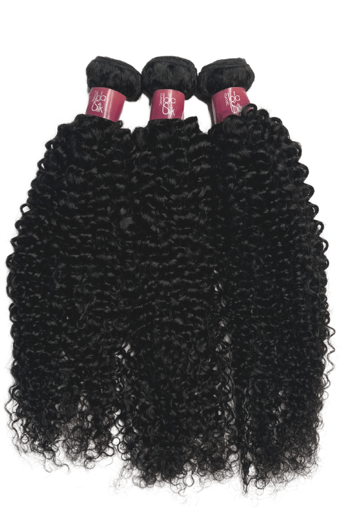 Professional Bundles 24" / None Peruvian hair Bundles Kinky Curl