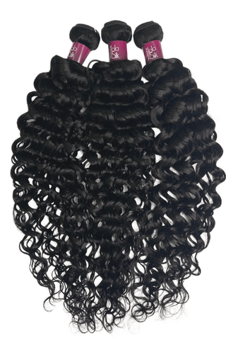 24inch Peruvian hair Bundles Water Wave